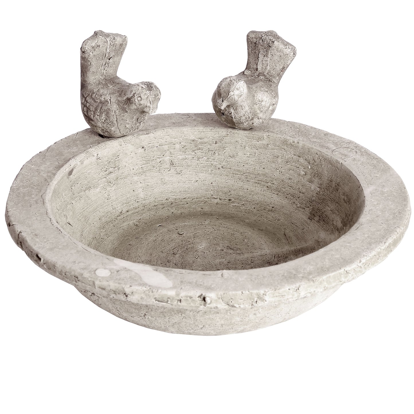 Stone Effect Bird Bath - 30cm