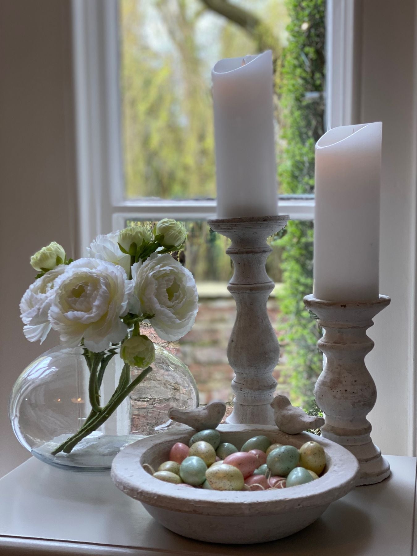 Stone Effect Bird Bath - 24cm