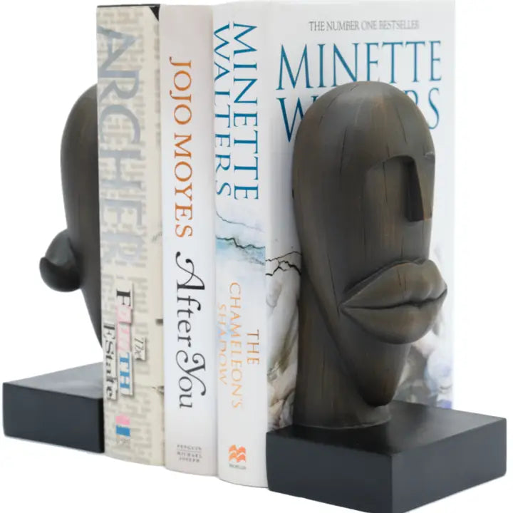 La Moustache / La Lips Bookends - 20cm