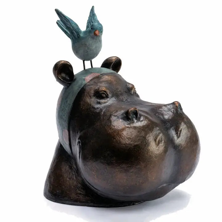 Hippo Head - Large - 34cm