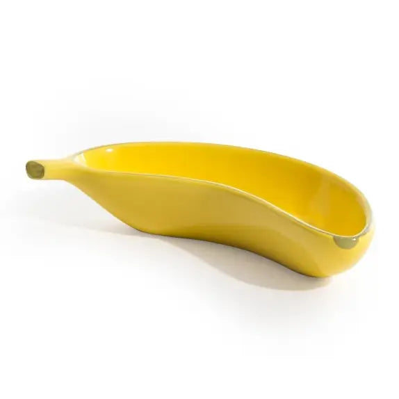 Ceramic Banana Storage Bowl - 16cm