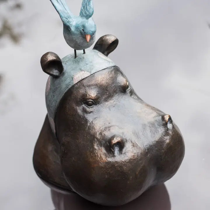 Hippo Head - Large - 34cm