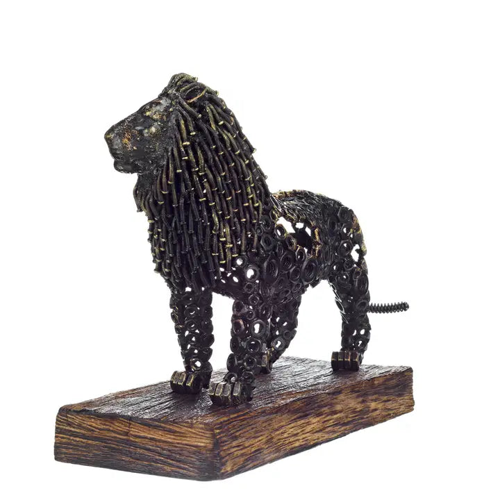 Urban Steel Lion - 32cm