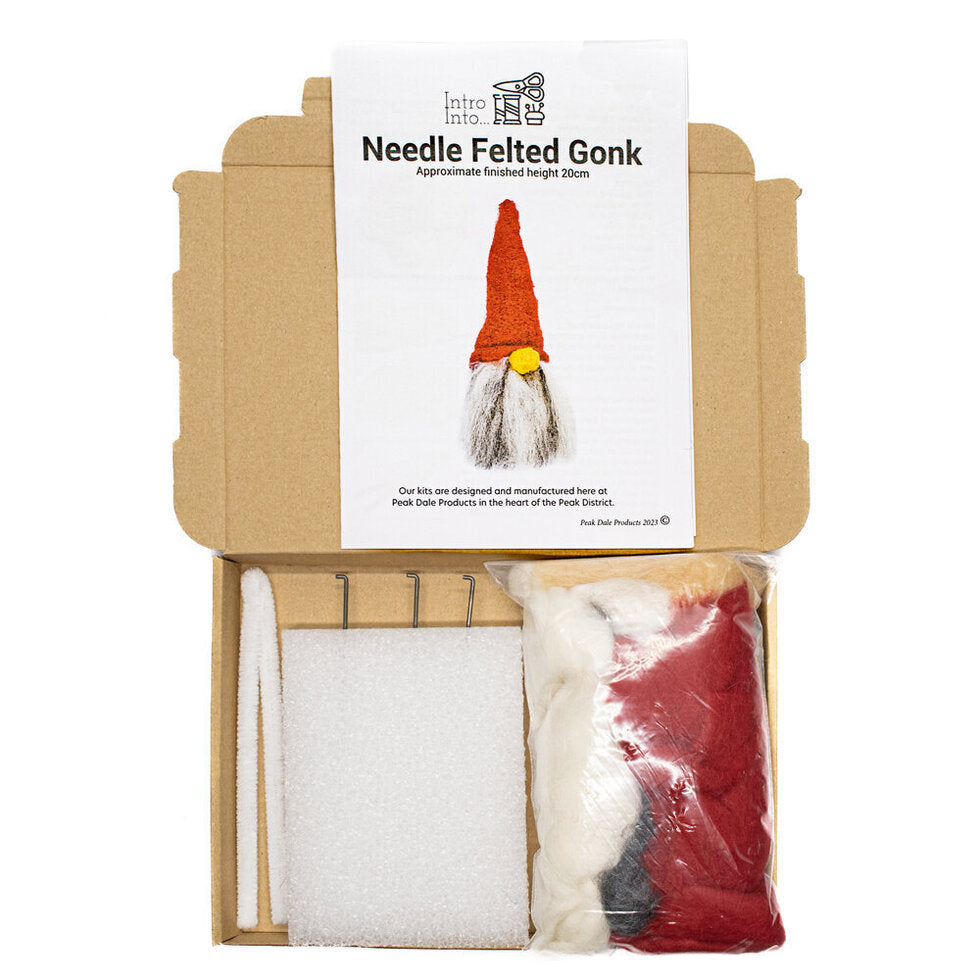 Introductory Felting Kit - Felted Gonk Kit