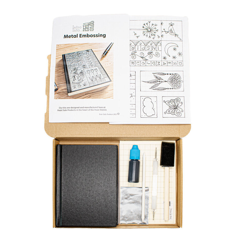 Introductory Metal Embossing Kit - Metal Embossed Journal Kit