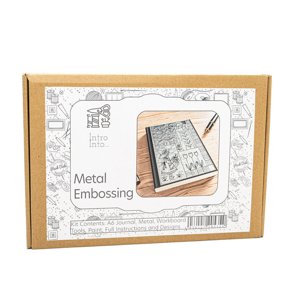 Introductory Metal Embossing Kit - Metal Embossed Journal Kit