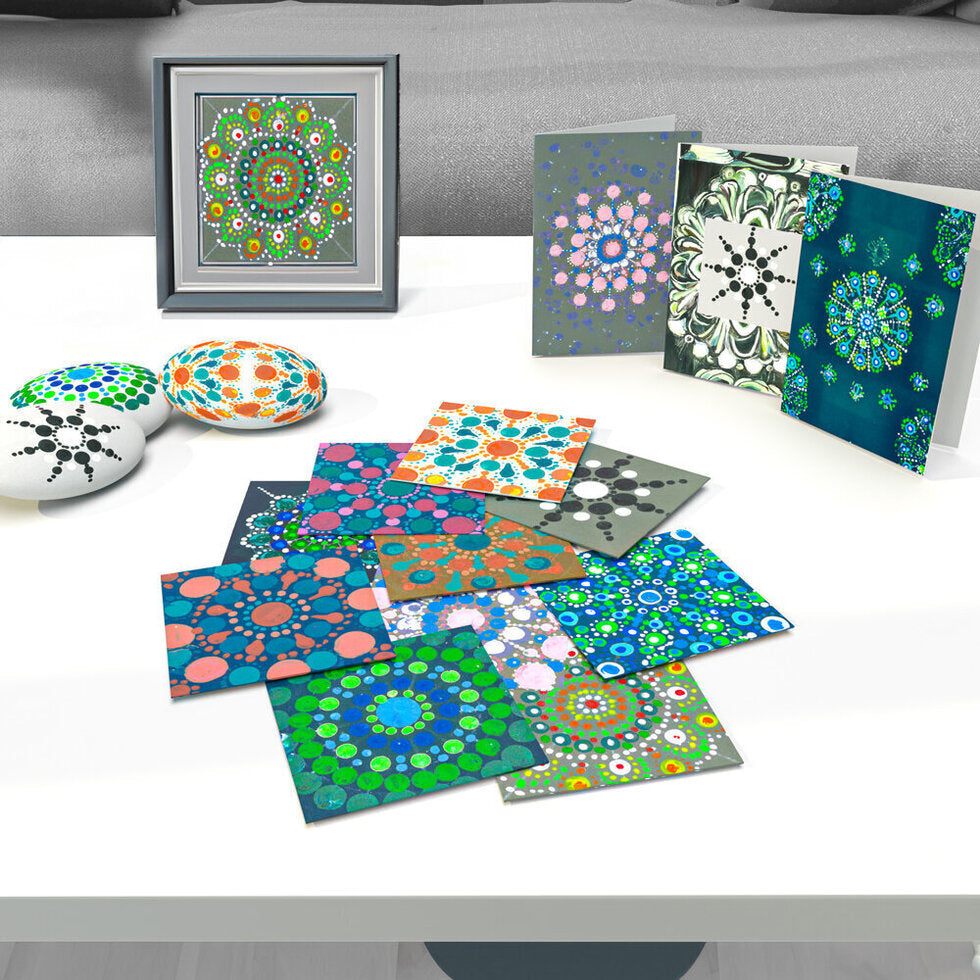 Introductory Mandala Painting Kit - Mandala Painting Kit