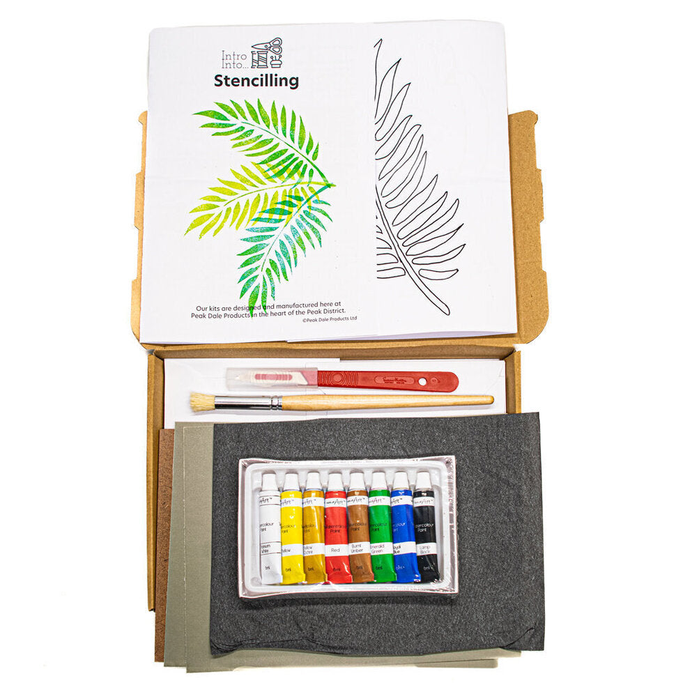 Introductory Stencilling Kit - Card Stencilling Kit