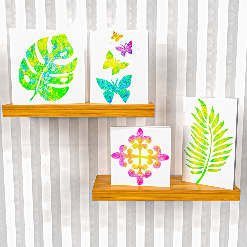 Introductory Stencilling Kit - Card Stencilling Kit