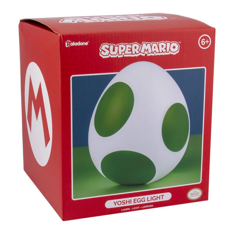 Super Mario Light Up Yoshi Egg - 20cm