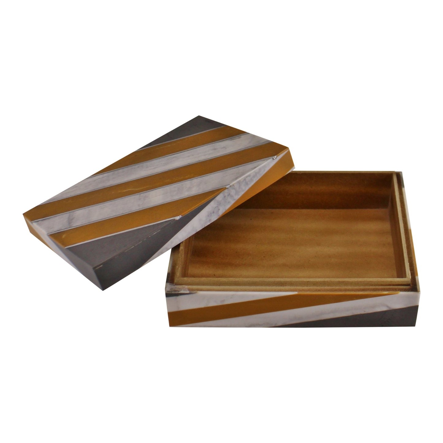 Retro Style Storage Trinket Box - 20.5cm