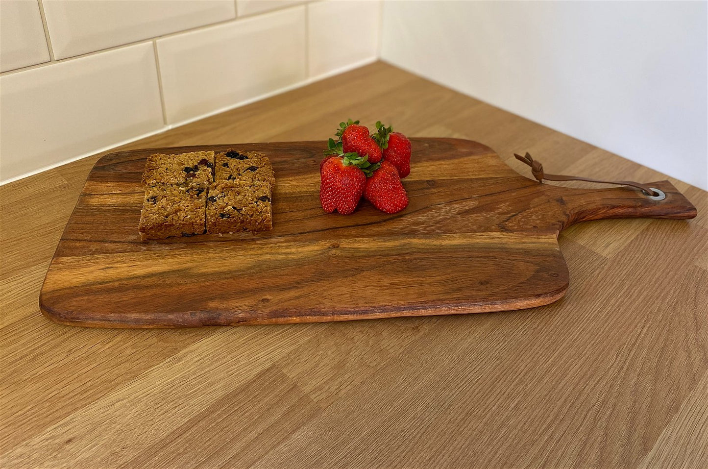 Acacia Paddle Chopping Board - 55cm