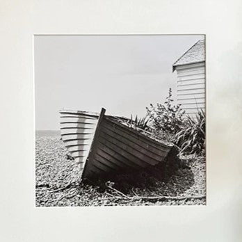 Coastal Framed Wall Art - Sepia Seascape Pictures 40cm