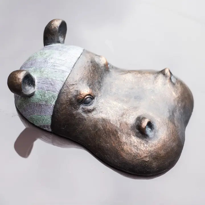 Hippo Head - Small - 25cm