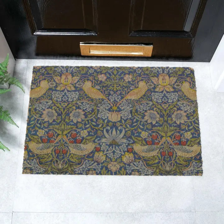 Strawberry Thief William Morris Doormat (60 X 40cm)
