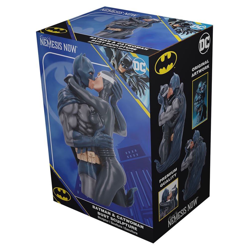Batman & Catwoman Bust - 30cm