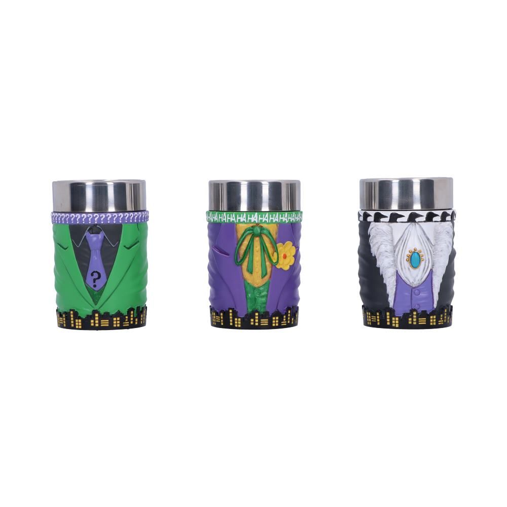 DC Batman Super-Villain Collectible Cup Set - Set Of 3