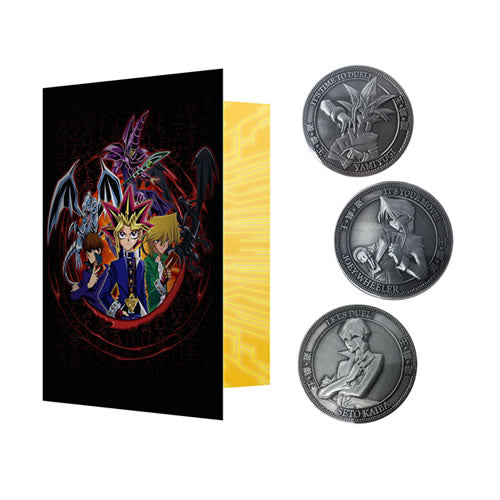 Yu-Gi-Oh! - Limited Edition Coin Album With 3 Coins