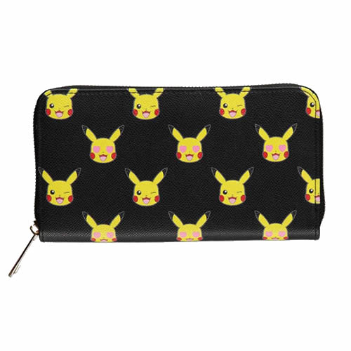 Pokemon - Pikachu All Over Print Zip Around Wallet