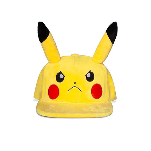 Pokemon - Angry Pikachu Plush Cap