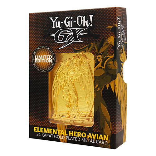 Yu-Gi-Oh! - Limited Edition 24k Gold Plated Collectible - Elemental Hero Avian