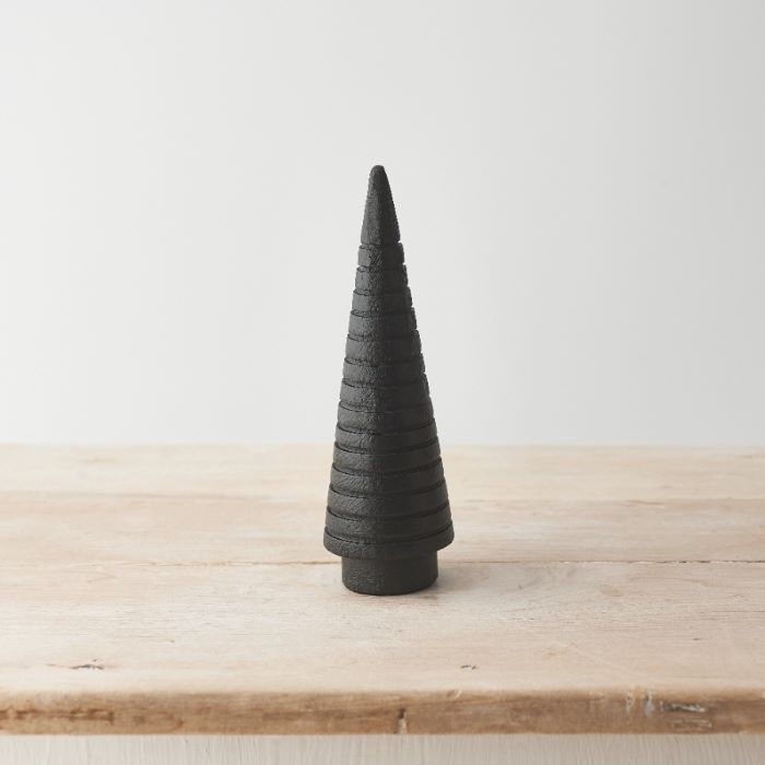 Black Wooden Minimalistic Tree Ornaments