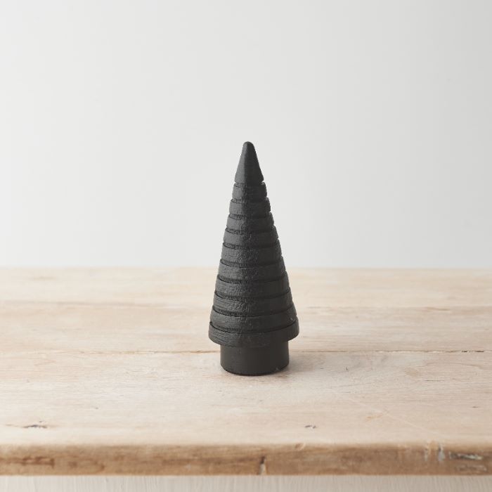 Black Wooden Minimalistic Tree Ornaments