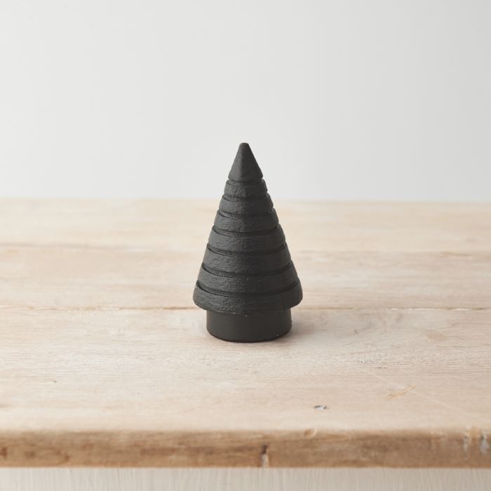 Black Wooden Minimalistic Tree Ornaments