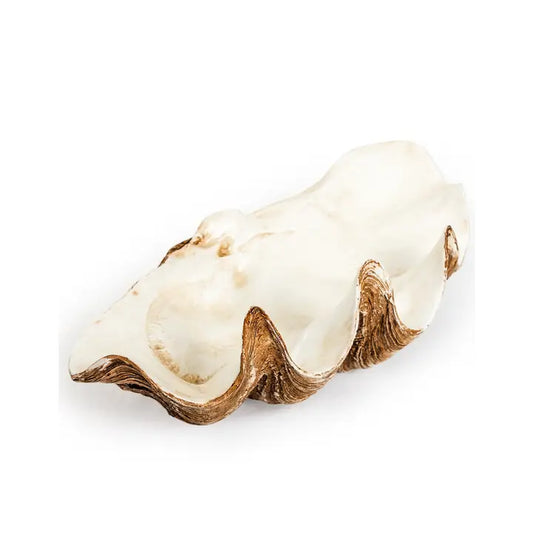 Large Clam Shell Decorative Bowl - 58cm