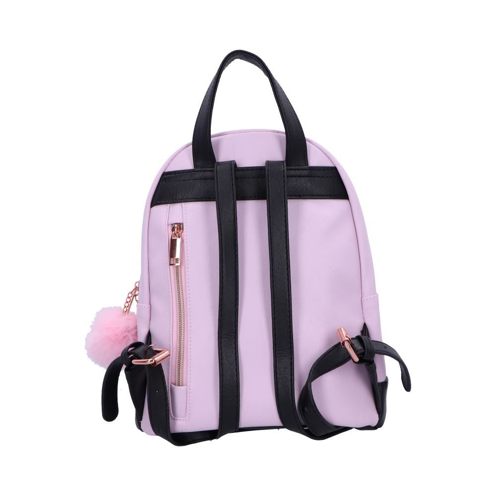 Disney Stitch & Angel Fluffy Backpack - 28cm