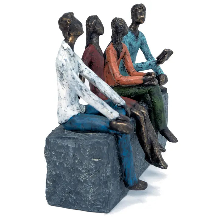 "Just Good Friends" Sculpture - 25cm