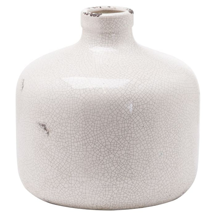 Bulbus Crackle Vase - 23cm