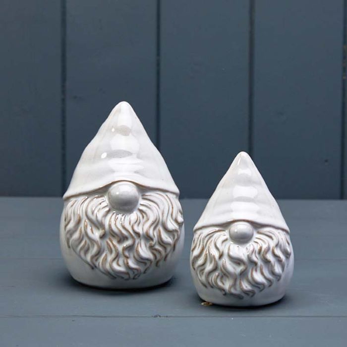 Ceramic Natural Gonk Ornament 10cm