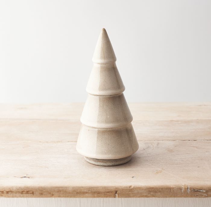 Ceramic Glazed Tree Ornaments