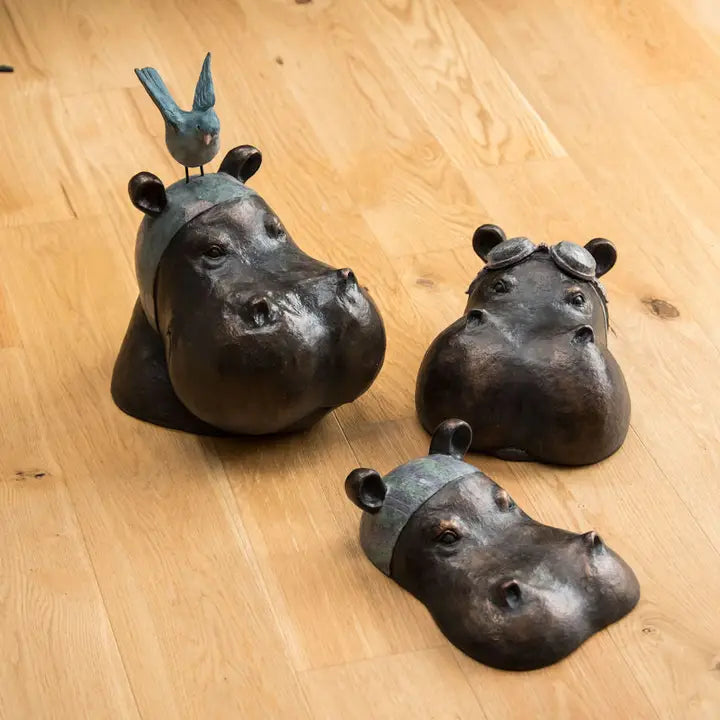 Hippo Head - Small - 25cm