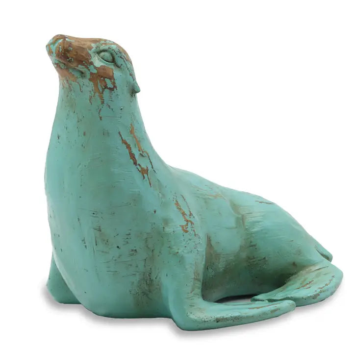 'Andre' The Large Sea Lion Sculpture - 20cm