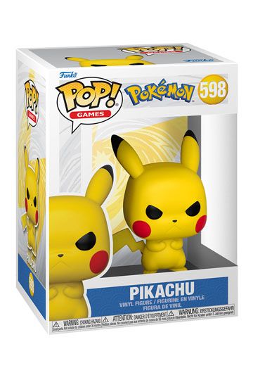 Grumpy Pikachu Funko POP - Pokemon Funko POP 598