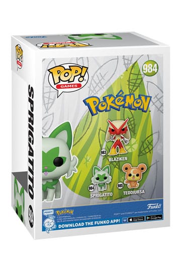 Sprigatito Funko POP - Pokemon Funko POP 984