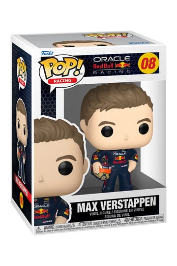 Max Verstappen W/ Helmet Funko POP - F1 Funko POP 08