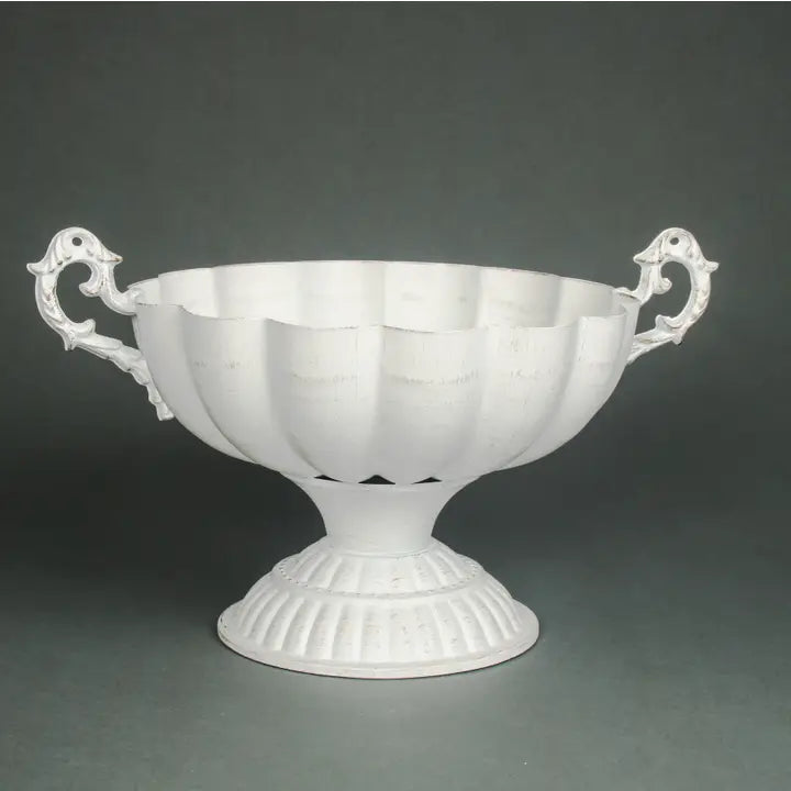Roman Cream Handled Planter - 38cm