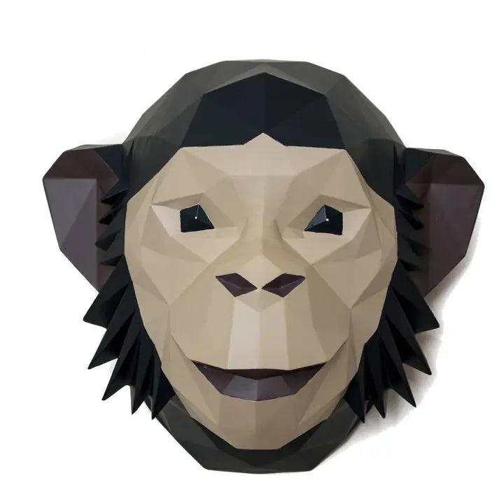 Origami Monkey Head - 36cm