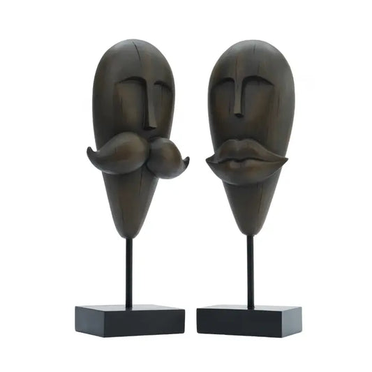 La Moustache On A Stand - 36cm