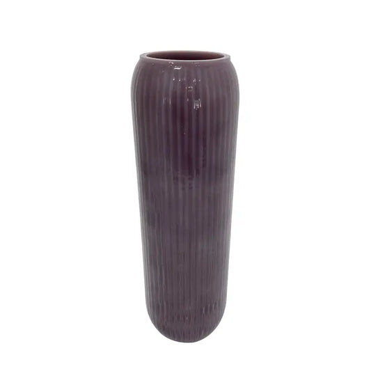 Lilac Ceramic Vase - 33cm