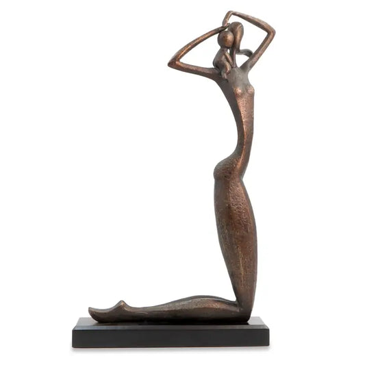 Kneeling Mother & Child - 31cm