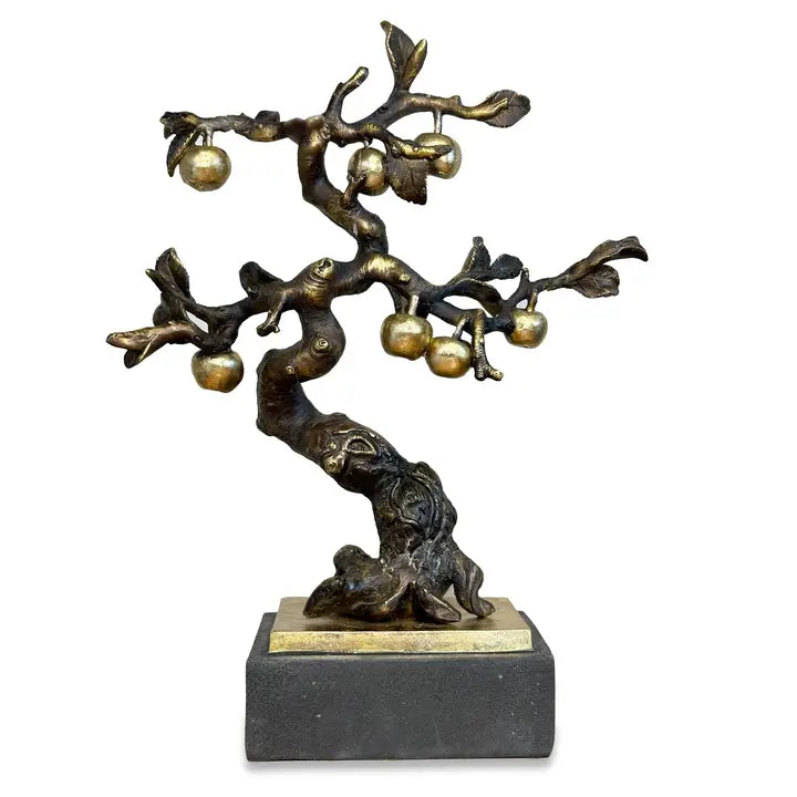 Wise Old Apple Tree Sculpture - 33cm