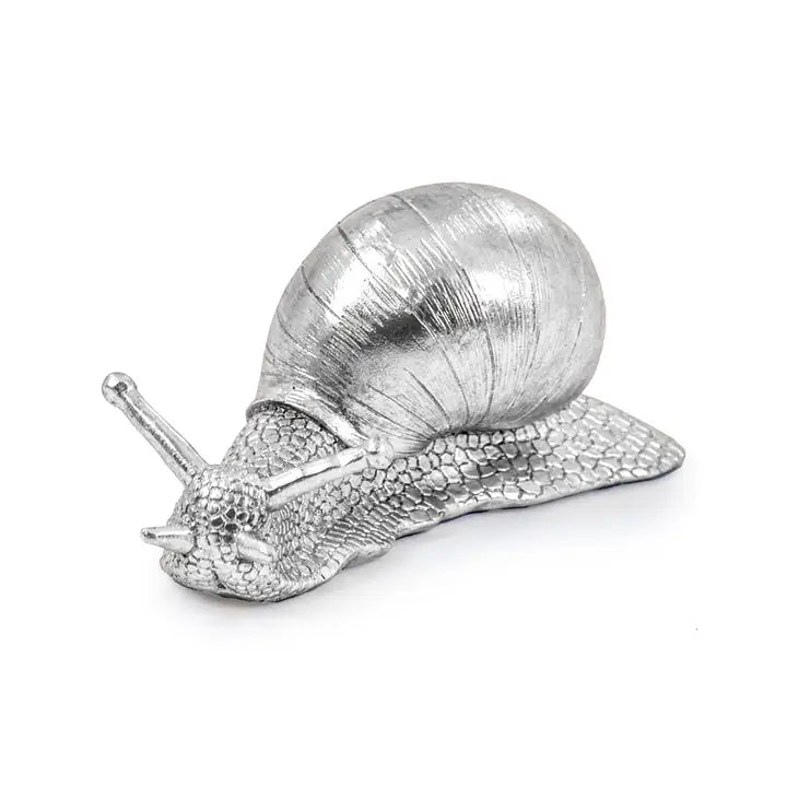 Silver Snail Figure - 22cm