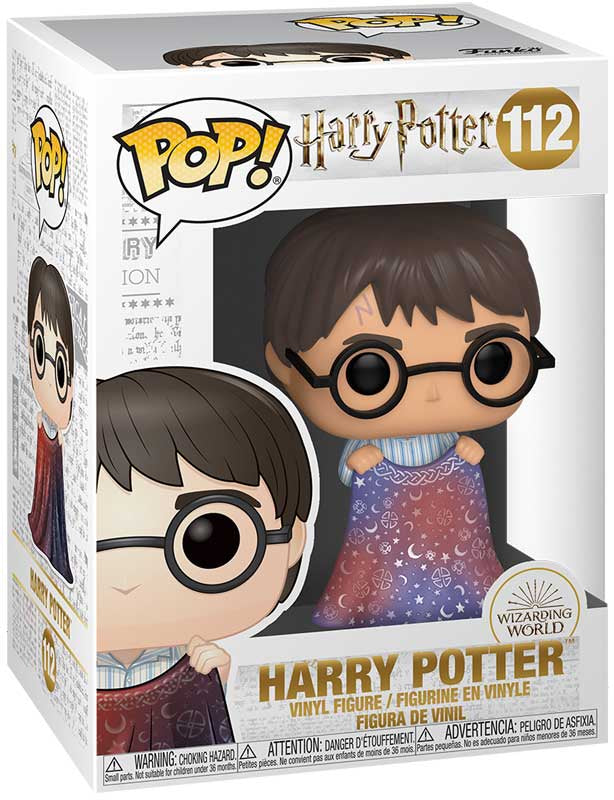 Harry Potter W/ Invisibility Cloak Funko POP - Harry Potter Funko POP 112