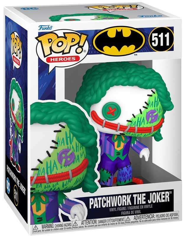 The Joker: Patchwork Funko POP - DC Funko POP 511