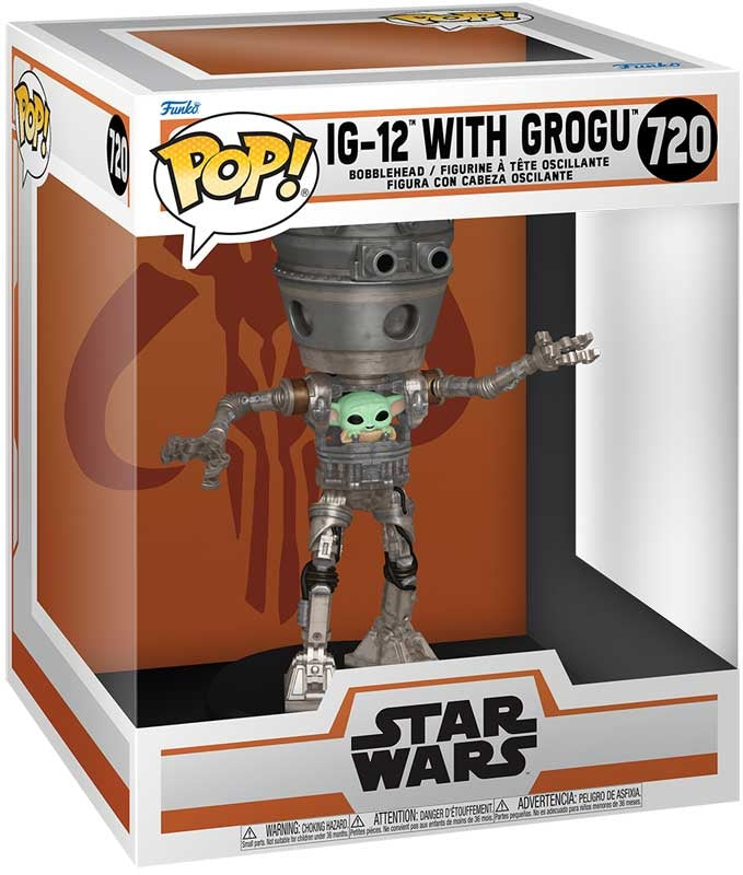 Ig-12 W/ Grogu - Mandalorian Funko POP - Star Wars Funko POP 720