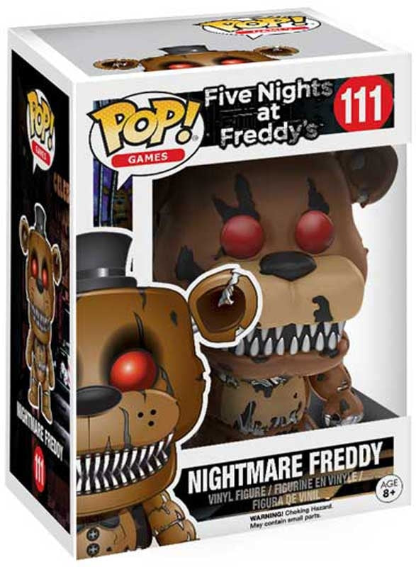 Nightmare Freddy Funko POP - FNAF Funko POP 111